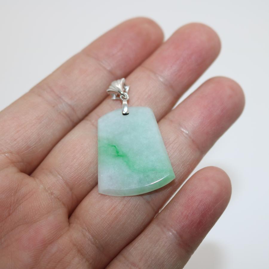 平安無事牌お守り　プレート　ミャンマー天然A貨翡翠　ヒスイ　ペンダントヘッド　 天然石　ネックレス　送料無料 |  | 04