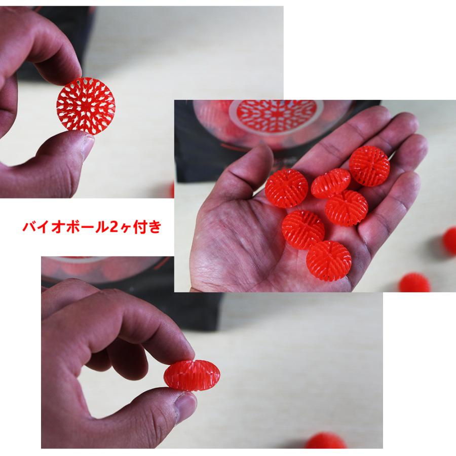 20cm 流動フィルター アクリル製 流動ろ過 サブ プレフィルタ ろ材付き