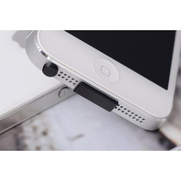 セール価格　メール便送料無料　iPhone5/5S/5C  アルミ製 イヤホンジャック ドックコネクタカバー　 |  | 02