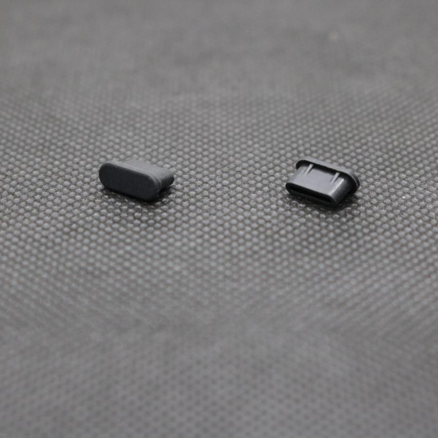 メール便送料込　2枚入り　ドックコネクタカバー　USB Type-C コネクタカバー シリコン PE イヤホンジャック　Android　スマホ　アンドロイド | 