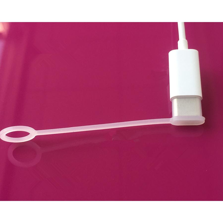 メール便送料込　USB Type-Cタイプ　充電ケーブル用　端子保護用　 コネクタカバー シリコン 　Android　スマホ　アンドロイド　 | 
