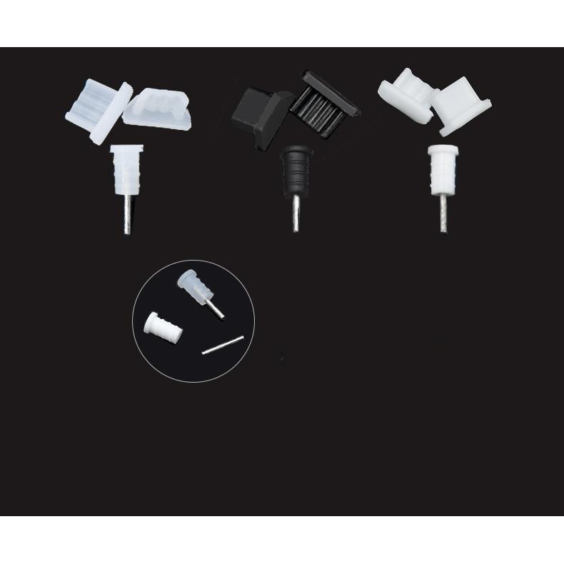 メール便送料込　セット　ドックコネクタカバー　Micro-USB コネクタカバー シリコン　イヤホンジャック　Android　スマホ　アンドロイド |  | 06
