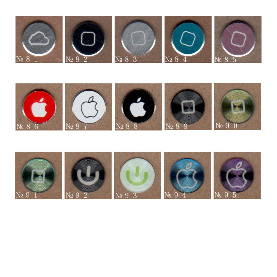 メール便送料込み　 大人気 iPhone4/4S/5/5C アルミ製ホームボタンシール CD柄加工 ヘアライン 蓄光 アクリル |  | 04