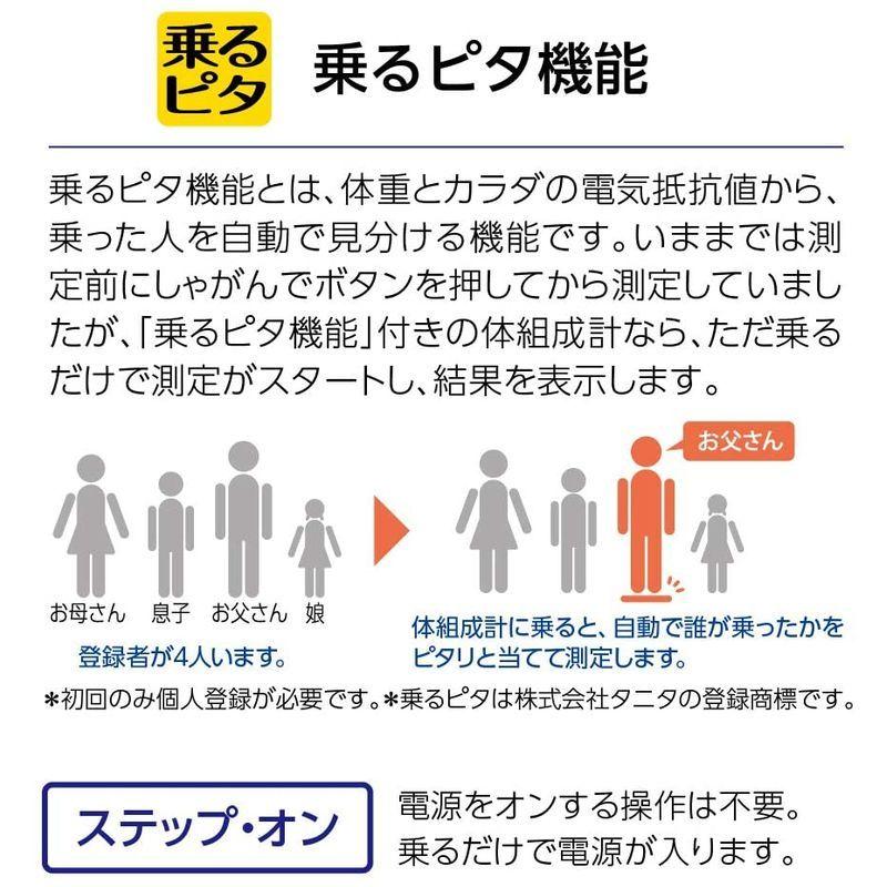 タニタ 体重 体組成計 バックライト 日本製 ホワイト 810 Wh フルドット液晶の表示画面採用 顔イラストや応援メッセージ表示 ホワイト H02u2jxcvy ダイエット 健康 Centralcampo Com Br