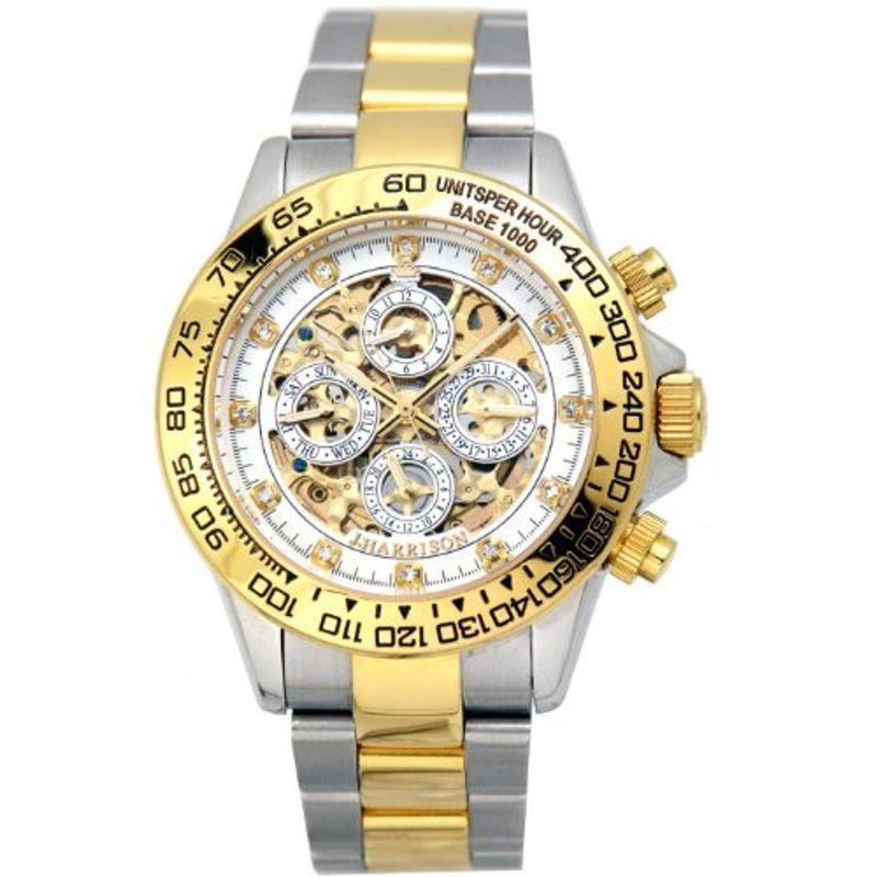  海外ブランド  ジョンハリソン 腕時計 JH-003GW ゴールド 腕時計
