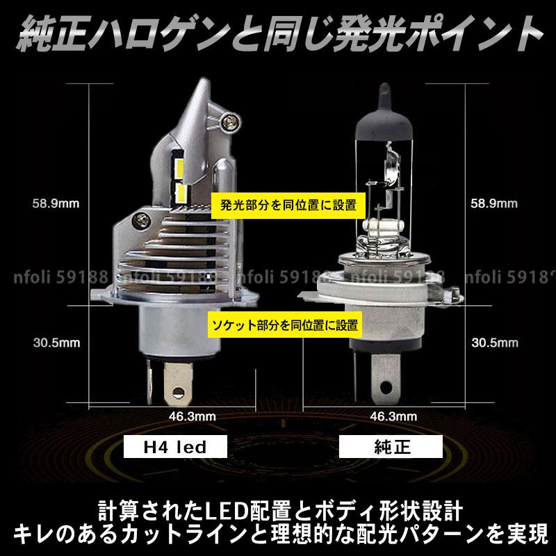 バイクヘッドライト h4 バイクledライト 1個 ホンダ カワサキ スズキ バリオス ZII ニンジャ ゼファー CB400FOUR ホーネット250 フォルツァ 002 |  | 03