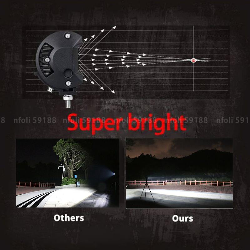 ワークライト 作業灯 LED 12000LM 2個 屋外 照明 12v 24v 白 ワークライト 作業灯 LED 12000LM 2個 屋外 照明 12v 24v 白