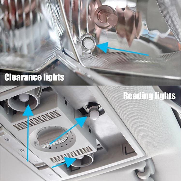 T10 T16 LED ルームランプ ポジションランプ 4個 3030 バックランプ T15 バルブ 安い  ホワイト 室内灯 ナンバー灯 白 ウェッジ球 033 |  | 03