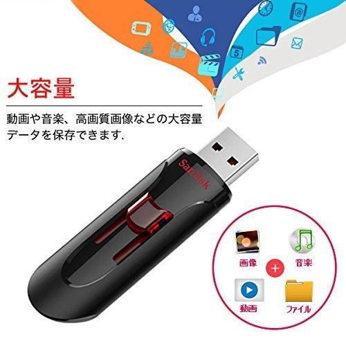 SanDisk サンディスク USBメモリー 256GB 超高速 USB3.0対応 [並行輸入品]｜days-of-magic｜03