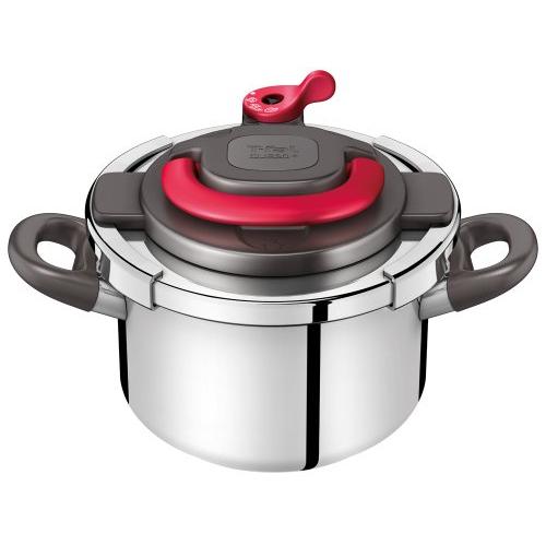 ティファール 圧力鍋 4L IH対応 2*4人用 ワンタッチ開閉 10年保証 