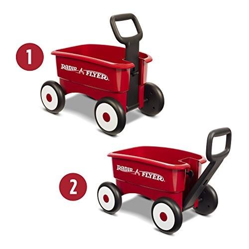 ラジオフライヤー(Radio Flyer) はじめての2-IN-1ワゴン 12091 [並行輸入品]｜days-of-magic｜02