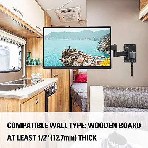 Mounting Dream ロック可能なRVテレビマウント RVテレビブラケット 10*26インチフラットスクリーン用 RVマウント