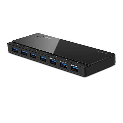 TP-Link 7ポート高速USB3.0 HUB バスパワー 最大転送速度10Gビット/秒 ACアダプタ付 ケーブル1m UH700｜days-of-magic
