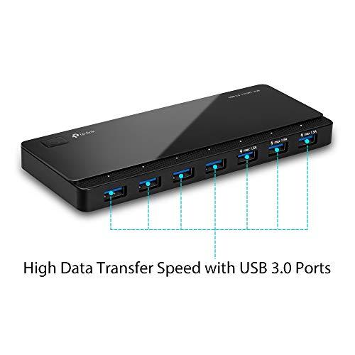 TP-Link 7ポート高速USB3.0 HUB バスパワー 最大転送速度10Gビット/秒 ACアダプタ付 ケーブル1m UH700｜days-of-magic｜02