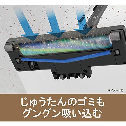 三菱電機 紙パック掃除機 Be-K (ビケイ) 小型 日本製 軽量 パワーブラシ ブラウン TC-FXF7P-T｜days-of-magic｜03