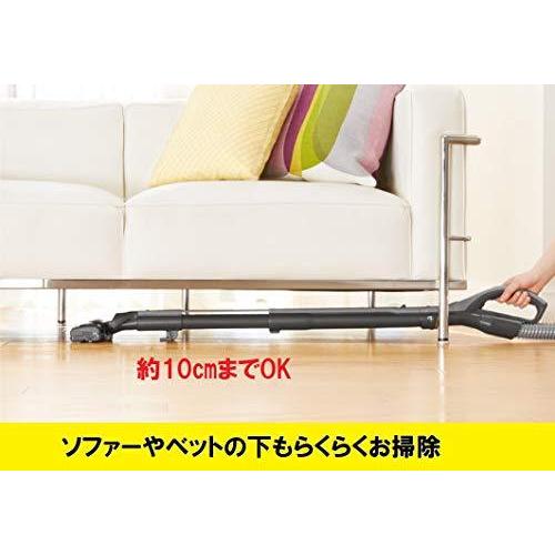 三菱電機 紙パック掃除機 Be-K (ビケイ) 小型 日本製 軽量 パワーブラシ ブラウン TC-FXF7P-T｜days-of-magic｜06