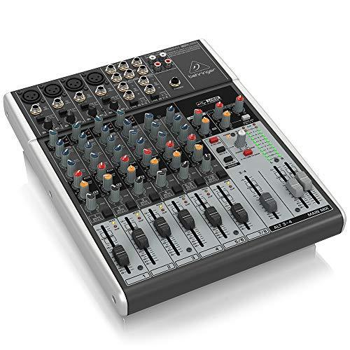 ベリンガー アナログミキサー 12チャンネル 1ノブコンプ/USBオーディオインターフェース搭載 XENYX 1204USB XENYX