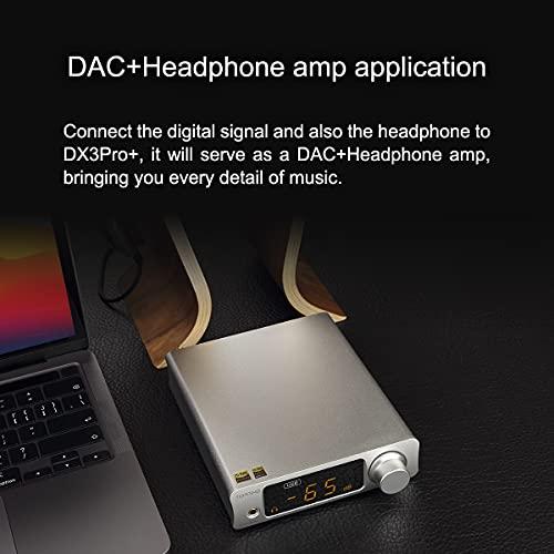 TOPPING DX3 Pro* ES9038Q2M Bluetooth 5.0 LDAC オーディオデコーダー DSD512 DAC AMP NFCA ヘッドフォンアンプ プリアンプ (ブラック)｜days-of-magic｜06