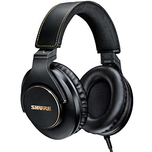SHURE シュア プロフェッショナル・スタジオ・ヘッドホン SRH840A-A ブラック : 密閉型/折りたたみ式/スタジオレコーディング/ホームレコーディング/DJ 国内正規