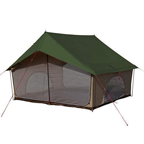 DOD(ディーオーディー) エイテント クラシックな外観の家型テント ポリコットン生地