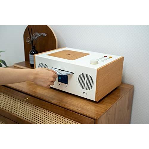 Welle(ベレー) Bluetoothデスクトップ型オーディオ W401D CDプレイヤー FMラジオ ベレー Bluetoothデスクトップ型オーディオ W401D CDプレイヤー