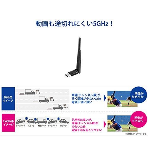アイ・オー・データ Wi-Fi 無線LAN 子機 11ac/n/a/g/b 433Mbps WPA3対応 アンテナ型 日本メーカー WN-AC433UA｜days-of-magic｜04