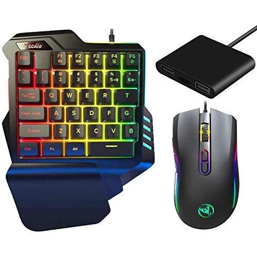 ゲーミングキーボード マウス コンバーター セット Switch Ps4 Xbox対応 Rgb 片手キーボード メカニカル感触 ゲーミ その他pc用ゲームコントローラー Www Arrowspeedline Com Vn