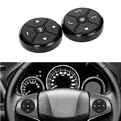 ユニバーサルカーステアリングホイールコントロールワイヤレスDVD GPSナビゲーションミュージックボタンポータブルリモートコントロールボタン