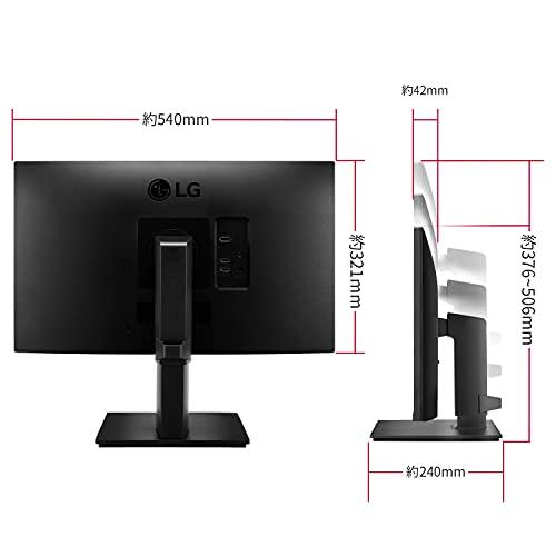 LG フレームレス モニター ディスプレイ 24QP550-B 23.8インチ/WQHD