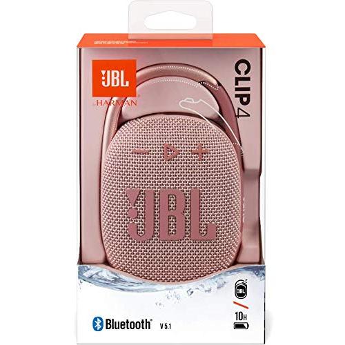 JBL CLIP4 Bluetoothスピーカー USB C充電/IP67防塵防水/パッシブラジエーター搭載/ポータブル/2021年モデル ピンク JBLCLIP4PINK｜days-of-magic｜03