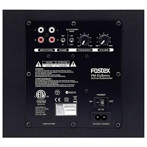 FOSTEX アクティブ・サブウーハー PM-SUBmini2｜days-of-magic｜02