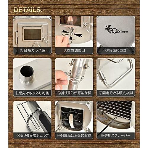 G-Stove Cooking View Tent Stove 本体セット｜days-of-magic｜04