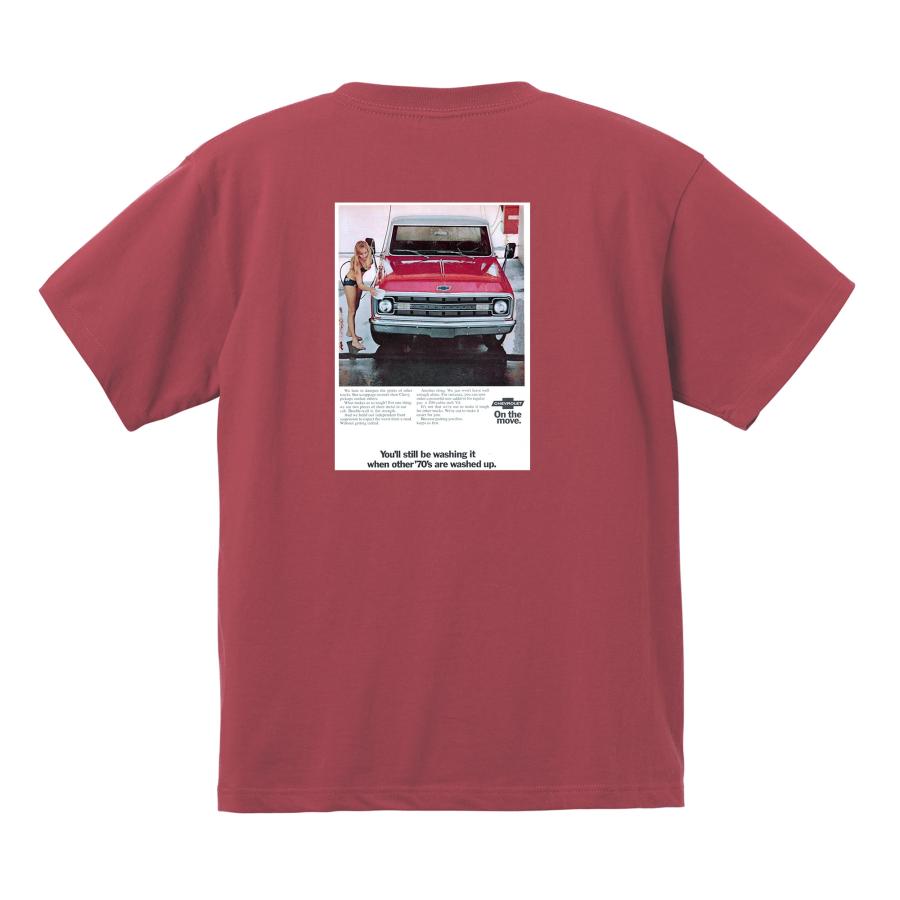 メンズ クラシックカー Tシャツ B レトロ ビンテージカー グラフィック 