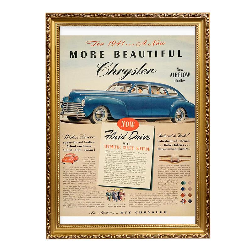 エルビス・プレスリー 木製フレーム白額装 B3サイズ ポスター