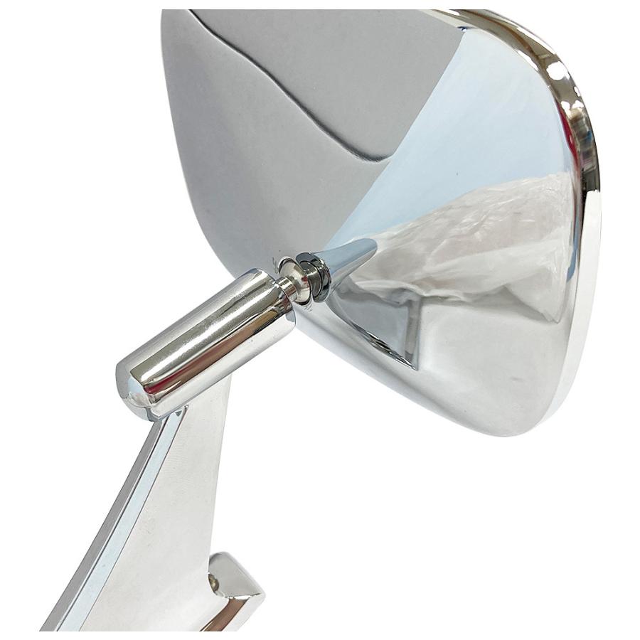 互換品】 1969~1970 GM角型 スポーツタイプ ミラー リプロ品