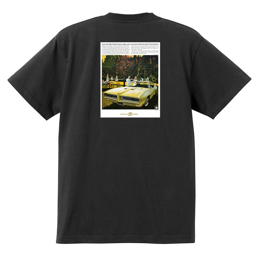 アドバタイジング ポンティアック 378 白 Tシャツ 黒地へ変更可能 