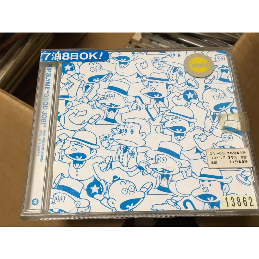 CD リップスライム RIP SLYME good job rip slyme グッドジョブ 洗浄済み 中古 CD191DAYS