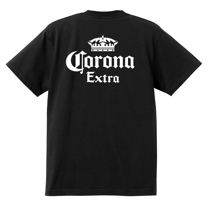 コロナビール Tシャツ 黒 ローライダー チカーノ ビッグサイズ S/M/L 