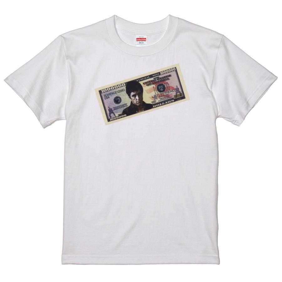 スカーフェイス ？ Tシャツ 白地 アメリカ ギャング アル・パチーノ