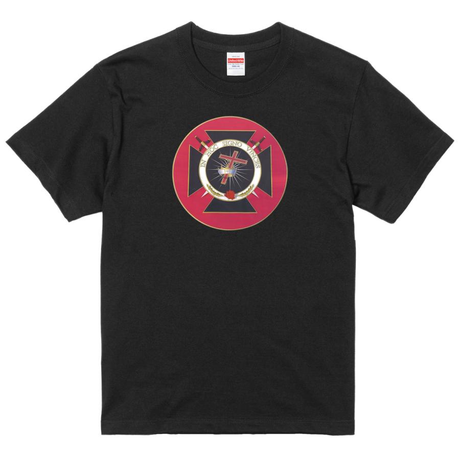 テンプル騎士団 Tシャツ 2 フリーメイソン メーソン キリスト