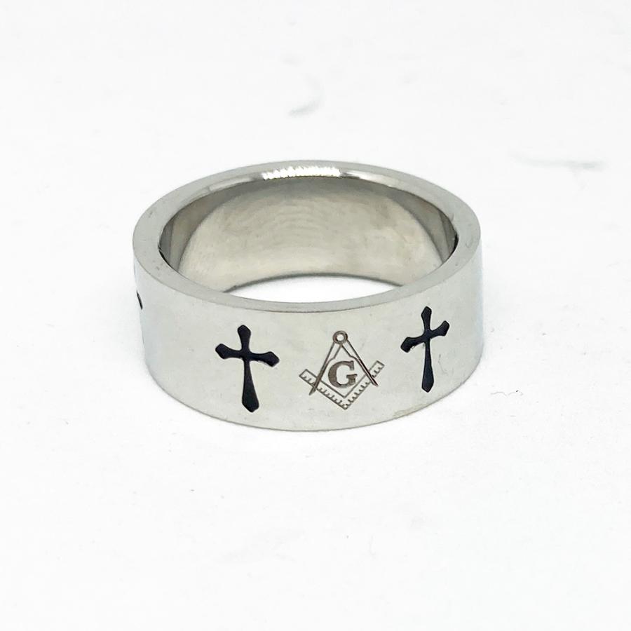 フリーメイソンのリング 楽天市場】フリーメイソン（サイズ（指輪）16号）（ジュエリー