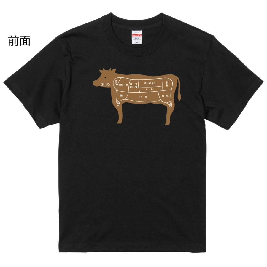 牛 部位 ｔシャツ 黒 ビーフ フードtシャツ 和牛 焼肉 おもしろパロディ ゆる可愛 Hm109 Day S Yahoo ショップ 通販 Yahoo ショッピング