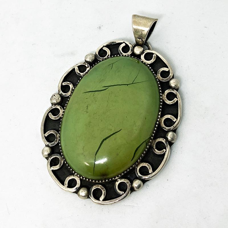 アンティーク風 インディアンジュエリー ターコイズ トップ IT-049