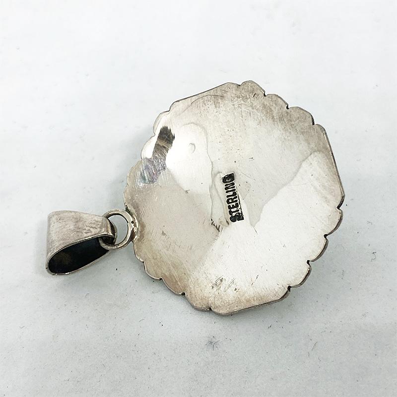 インディアンジュエリー ターコイズ スプーン ペンダントトップ 73