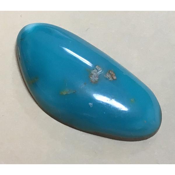 上質 キングマン ターコイズ カボション 12ct トルコ石 K11 ルース 