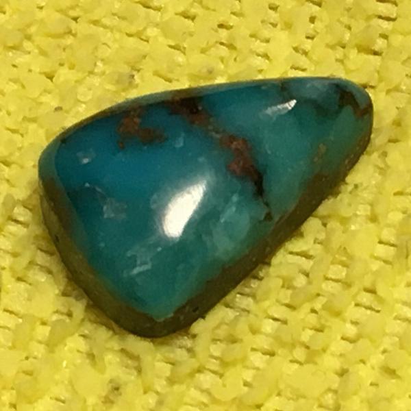 上質 キングマン ターコイズ カボション 7ct トルコ石 K32 ルース 