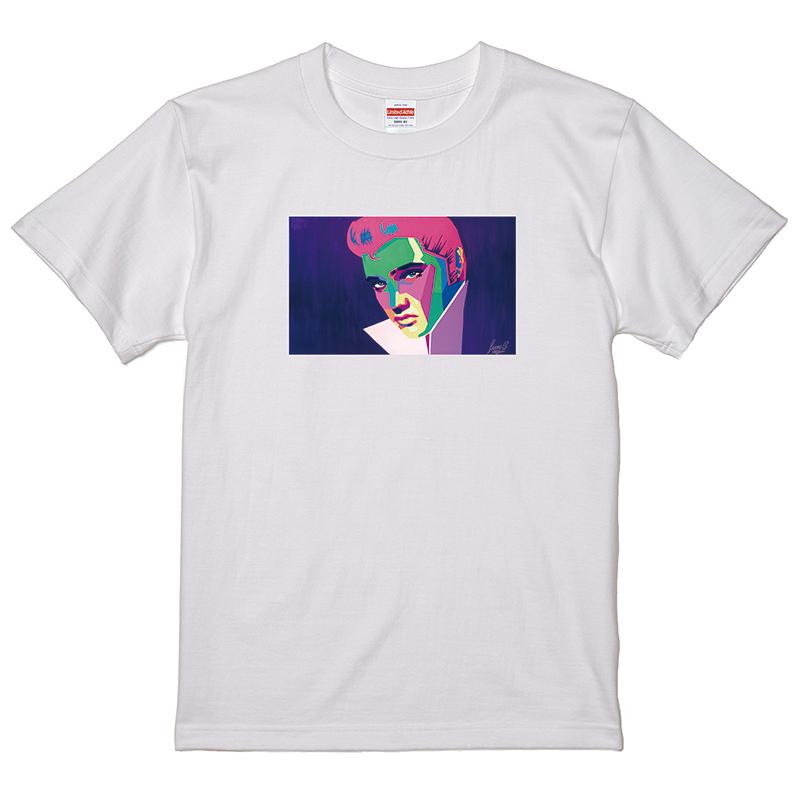 Layne D Carracedo レイン D カラセド Tシャツ エルビス プレスリー 白地1 イラスト 絵画 カラフル 横 Lc18 Lc18 Day S Yahoo ショップ 通販 Yahoo ショッピング