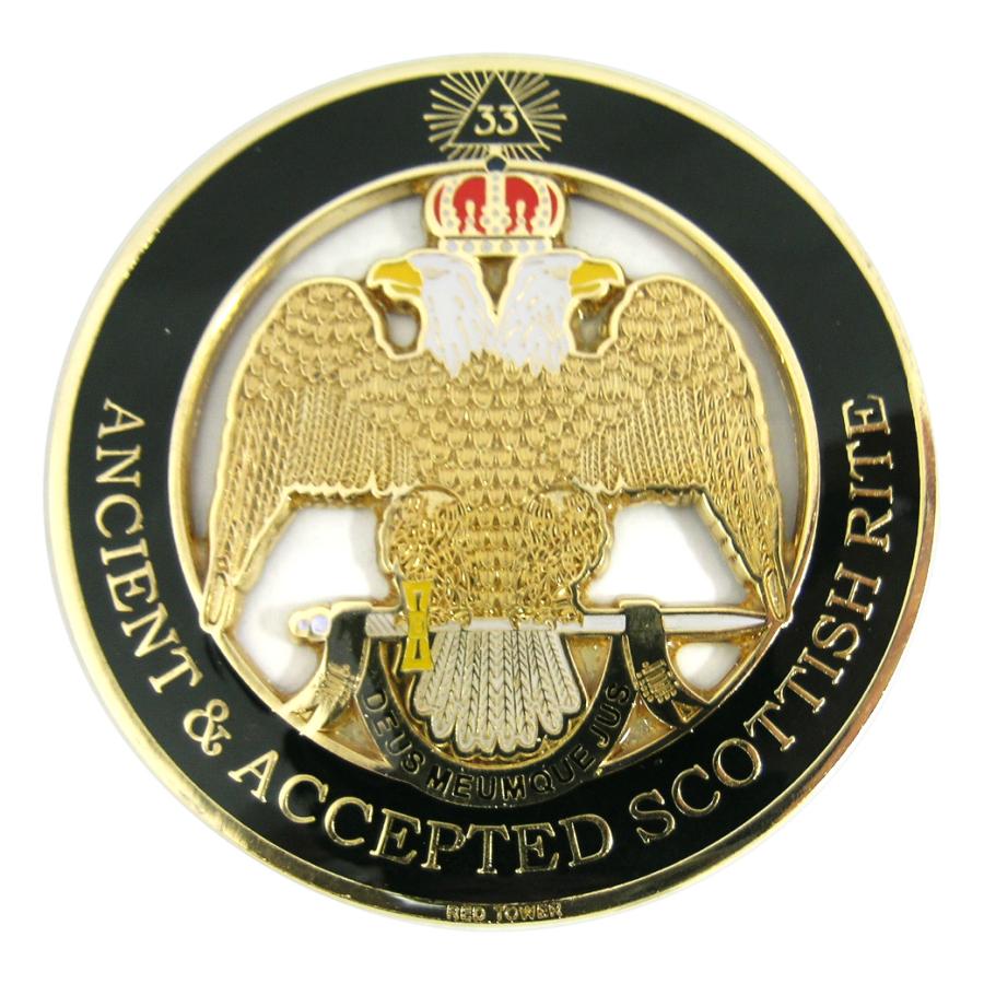 フリーメイソン メタル製 エンブレム ピラミッドアイ 33nd 33階級 金黒鷲 カーエンブレム キャデラック リンカーン Lfc277 Day S Yahoo ショップ 通販 Yahoo ショッピング