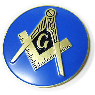 フリーメイソン メーソン エンブレム Gマーク 秘密結社 青 フリーメーソン 記念メダル 自動車 カーエンブレム Lfe Gbl Day S Yahoo ショップ 通販 Yahoo ショッピング