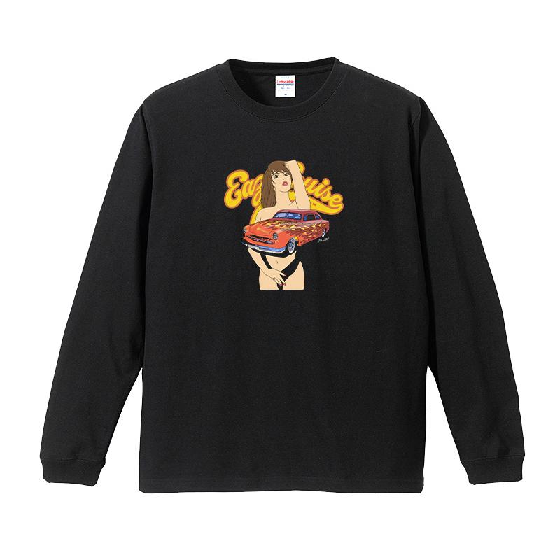 村田峻治 画伯 EASYCRUISEコラボ ロングTシャツ ロンT リブ付き 村田峻治 画伯 EASYCRUISEコラボ ロングTシャツ ロンT リブ付き